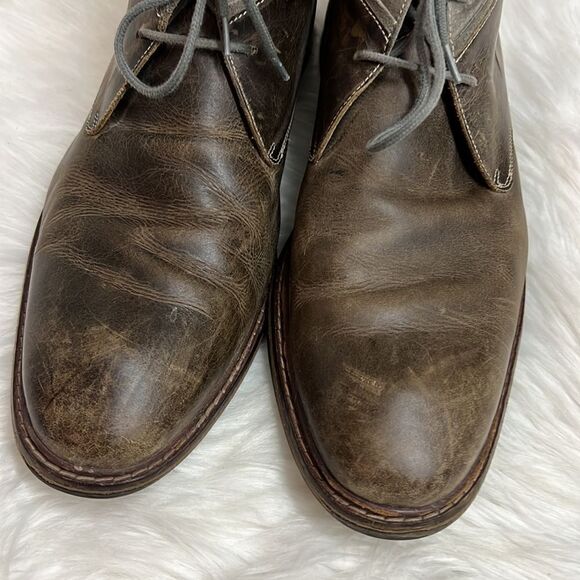 Cole Haan Williams Welt Leather Brown Men's 13M Ankle Chukka Boots Shoe A6 - Picture 3 of 10